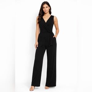 Tash & Sophie Elegant Black Jumpsuit